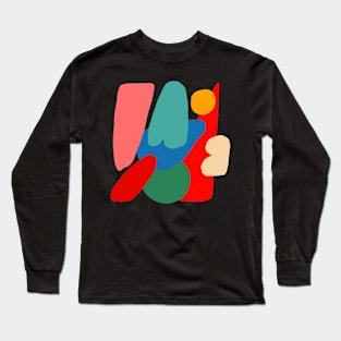 Abstraction #9 Long Sleeve T-Shirt